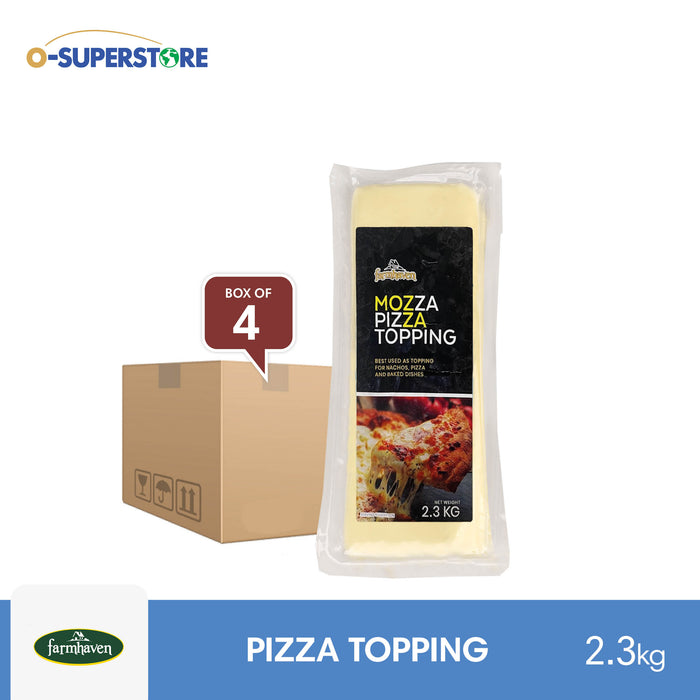 Farm Haven Mozzarella Pizza Topping 2.3kg x 4 - Case