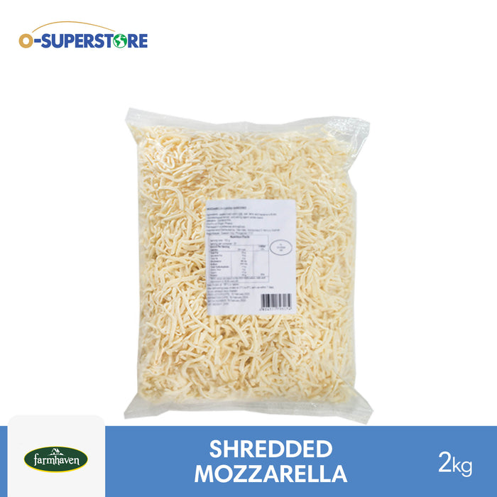 Farm Haven Shredded Mozzarella 2kg