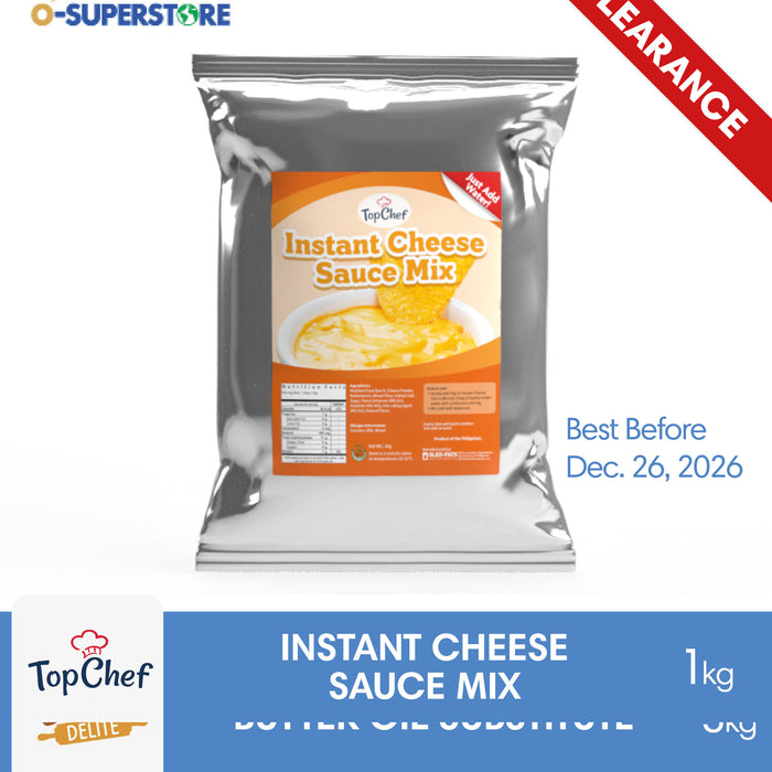[CLEARANCE SALE] TopChef Instant Cheese Sauce Mix 1kg