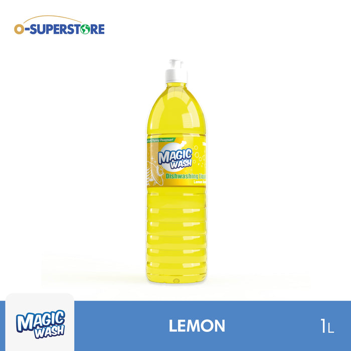 Magic Wash Dishwashing Liquid - Lemon 1L