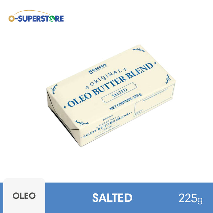 Oleo Butter Blend Salted 225g — O-SUPERSTORE
