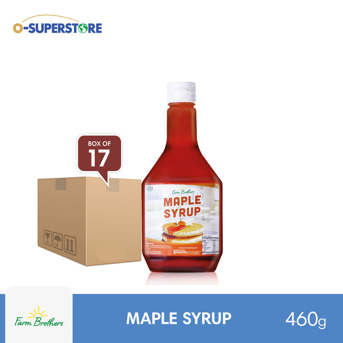 Farm Brothers Maple Syrup 460g x 17 - Case