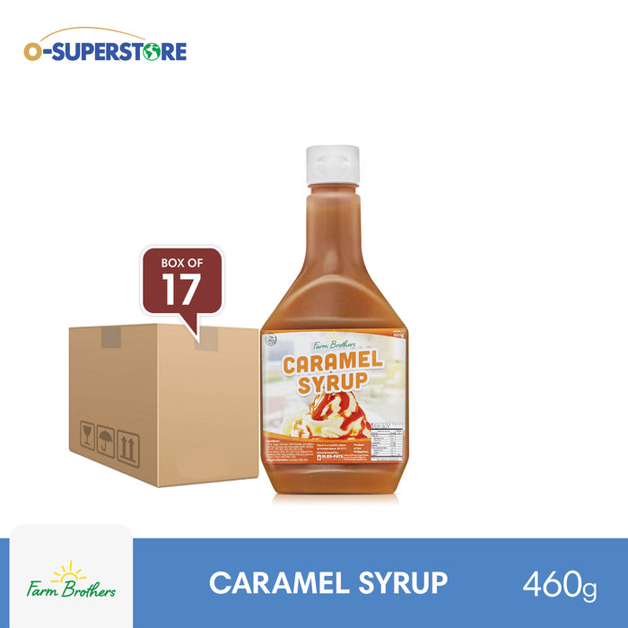 Farm Brothers Caramel Syrup 460g x 17 - Case