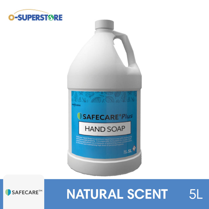 Safecare Plus Hand Soap 5L x 4 - Case