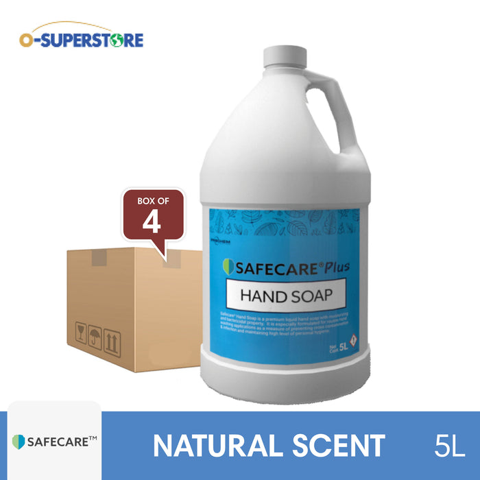 Safecare Plus Hand Soap 5L x 4 - Case