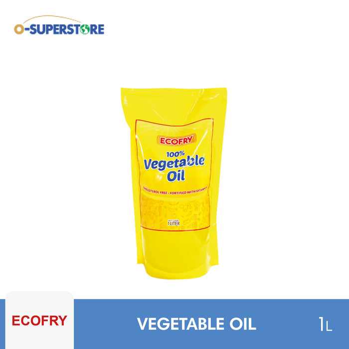 Ecofry Vegetable Oil 1L