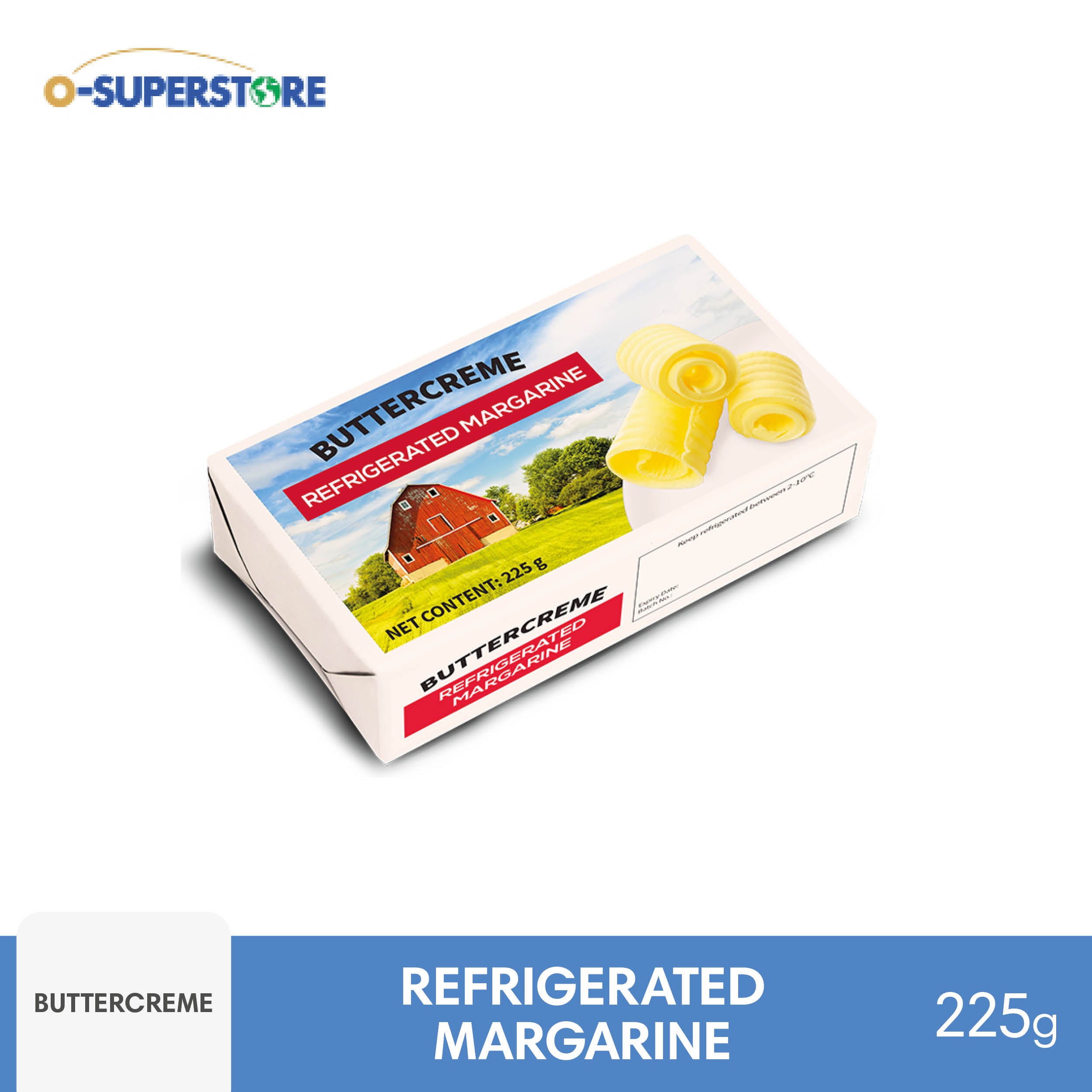 Buttercreme Refrigerated Margarine 225g — OSUPERSTORE