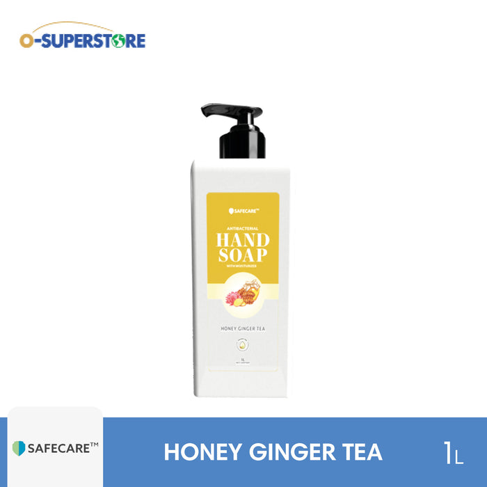 Safecare Antibacterial Honey Ginger Tea Hand Soap 1L