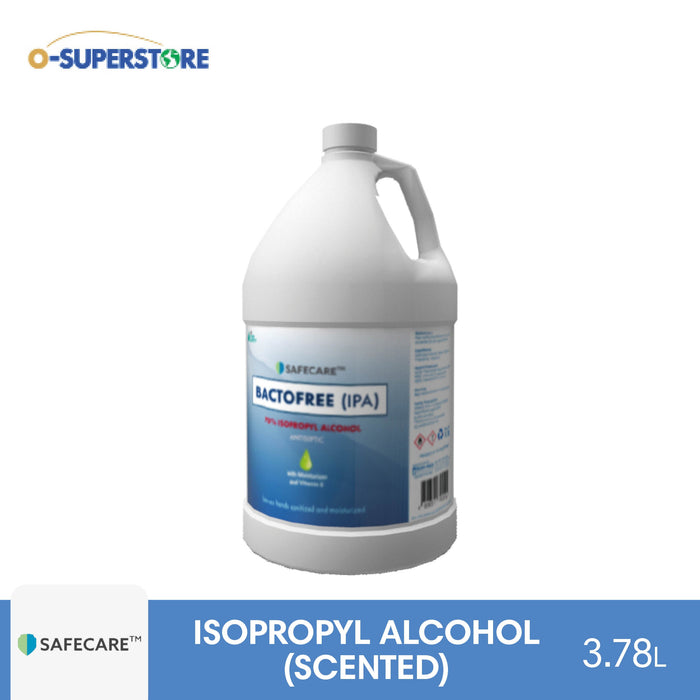 [CLEARANCE SALE] Safecare Bactofree Scented 70% Isopropyl Alcohol 3.78L