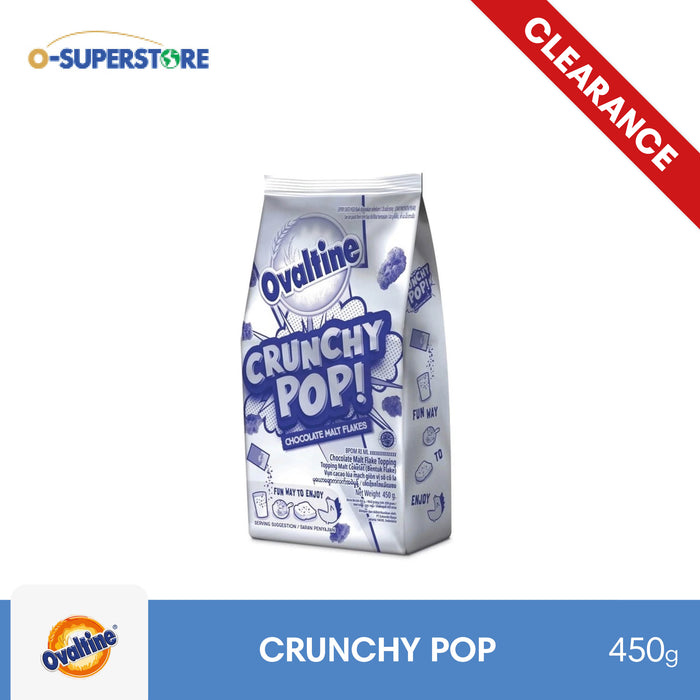 [CLEARANCE SALE] Ovaltine Crunchy Pop 450g