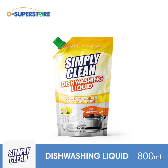 Simply Clean Dishwashing Liquid 800mL