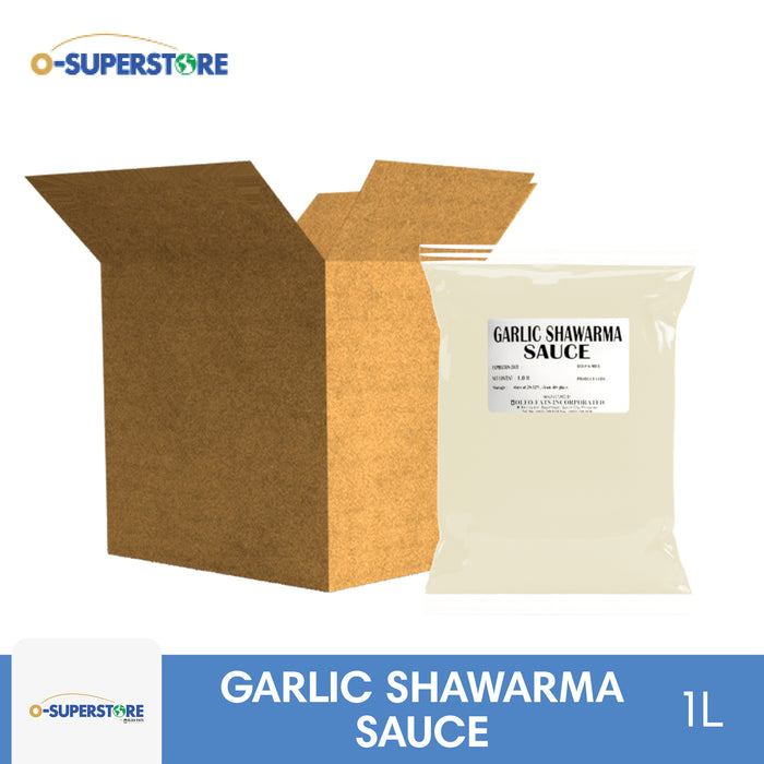 Garlic Shawarma Sauce 1L x 12 - Case