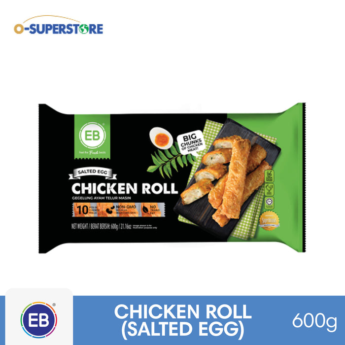 EB (Everbest) Chicken Roll Salted Egg (10 pcs/600g)