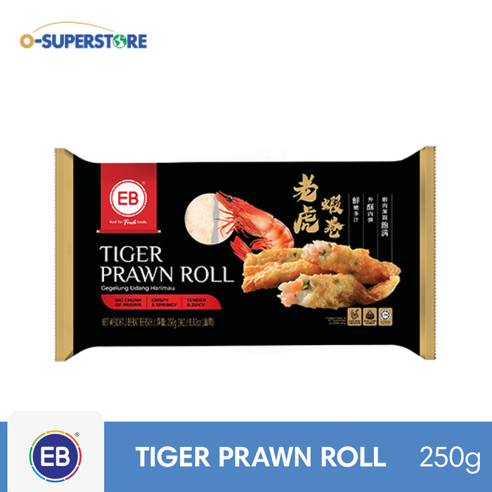 EB (Everbest) Tiger Prawn Roll 250g