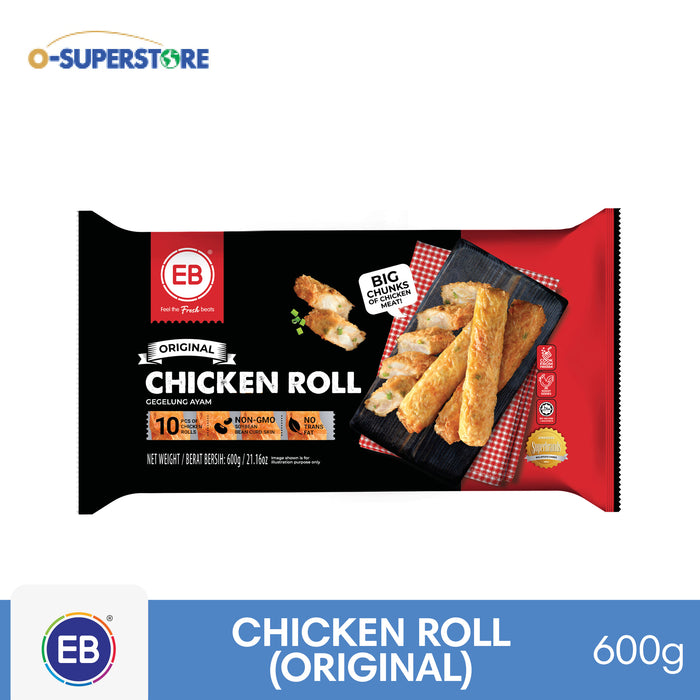 EB (Everbest) Chicken Roll Original (10 pcs/600g)